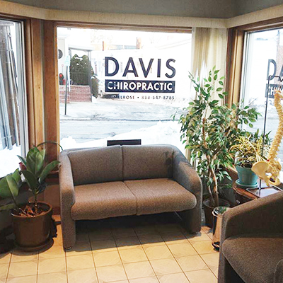 Chiropractic Melrose MA Waiting Area